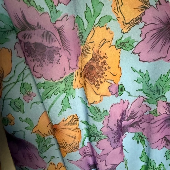 Veronica Beard  Sean Floral-Printed Ruched Dress Silk Size 0 - Picture 5 of 16